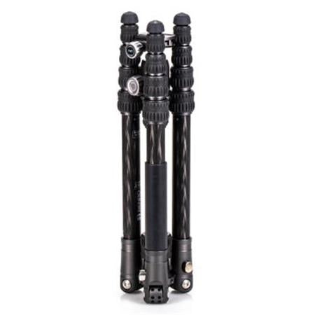 Benro BAT Carbon Fiber One Series Travel Tripod/Monopod With VX20 Ballhead, 5-Leg Sections