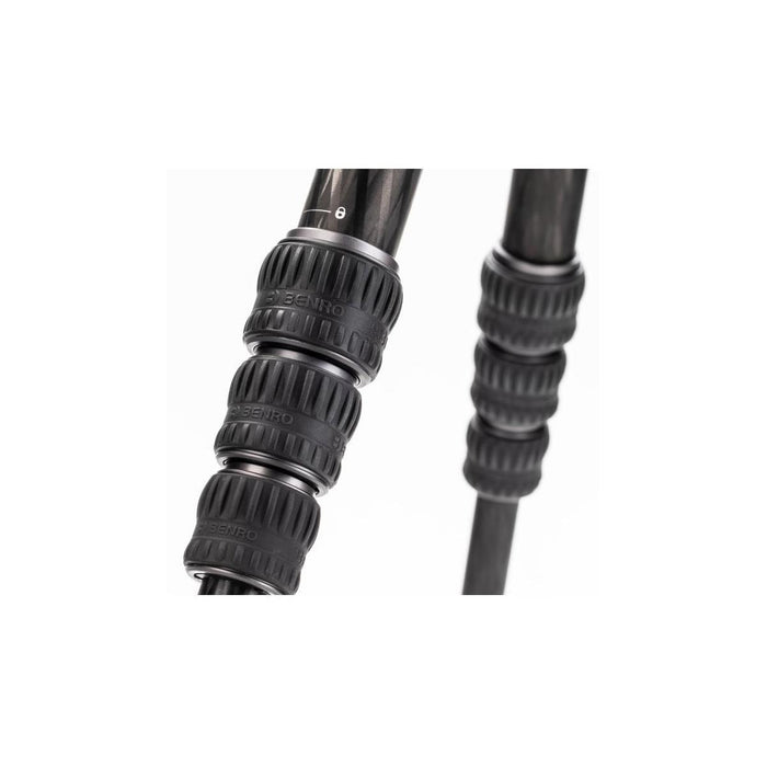 Benro BAT Carbon Fiber One Series Travel Tripod/Monopod With VX20 Ballhead, 5-Leg Sections