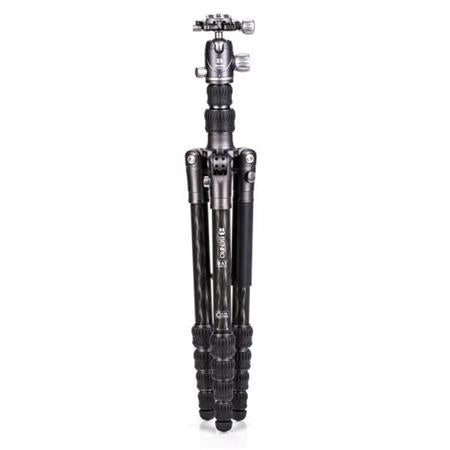 Benro BAT Carbon Fiber One Series Travel Tripod/Monopod With VX20 Ballhead, 5-Leg Sections