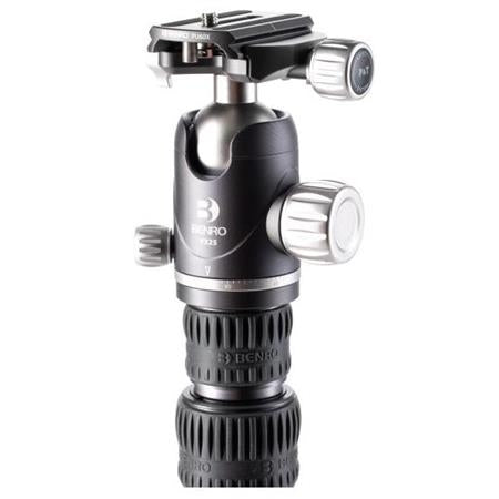Benro Bat Carbon Fiber Two Series 4-Leg Section Travel Tripod/Monopod with VX25 Ballhead