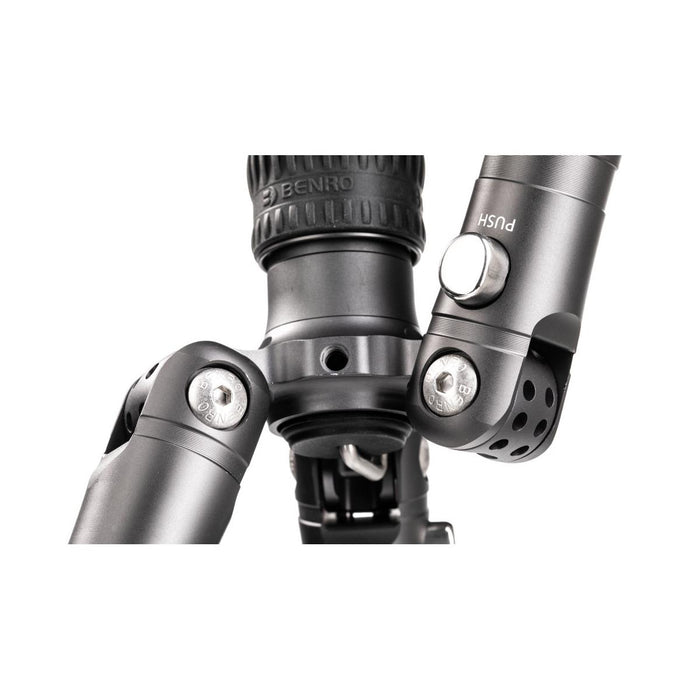 Benro Bat Carbon Fiber Two Series 4-Leg Section Travel Tripod/Monopod with VX25 Ballhead