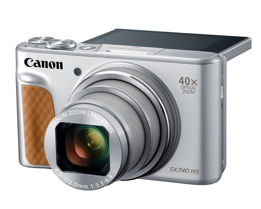 Canon PowerShot SX740 HS Camera - Silver