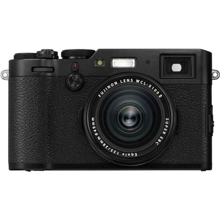 Fujifilm WCL-X100 II Wide Conversion Lens for X100F Camera - Black