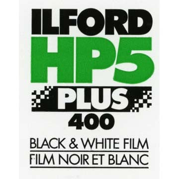 Ilford HP5 Plus 400 Black & White Negative - 5x7" Film, 25 Sheets