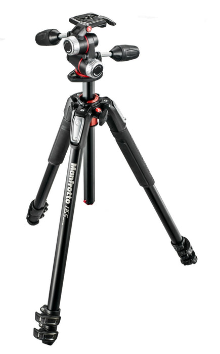 Manfrotto MK055X Aluminium Tripod w/3 Way Head