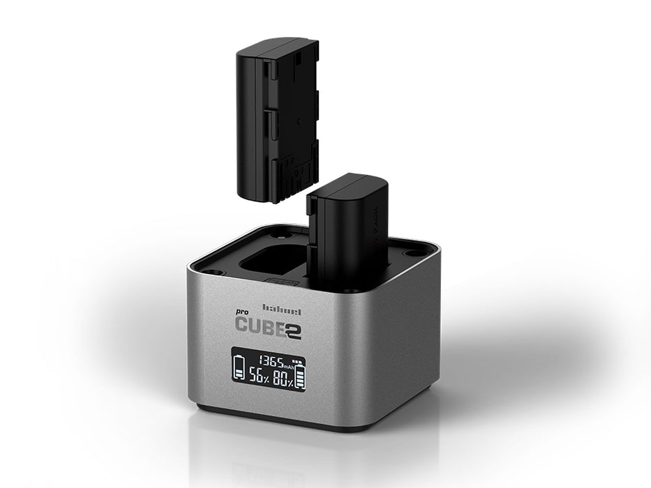 hahnel Professional Charger PROCUBE2 for Select Canon Batteries