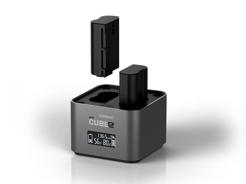 hahnel Professional Charger PROCUBE2 for Select Nikon Batteries