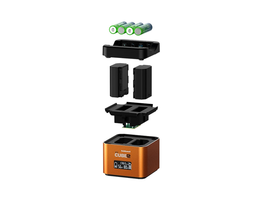 hahnel Professional Charger PROCUBE2 for Select Sony Batteries