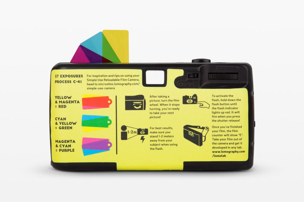 Lomography Simple Use Reloadable 35mm Film Camera - LomoChrome Metropolis